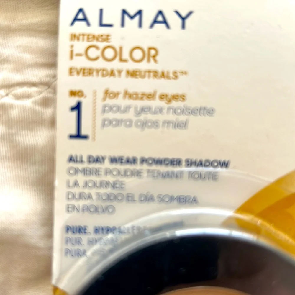 NWT⭐️LOT of 5 ALMAY EYESHADOWS (1 is a BONUS PKG w/Eyeliner).